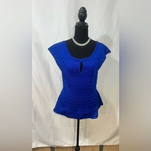 XOXO Royal Blue Women's Blouse